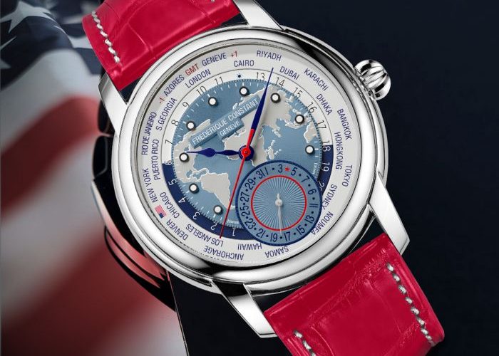 A Red, White and Blue Worldtimer