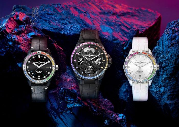Ulysse Nardin Sets a Rainbow of Gems into Two Watches