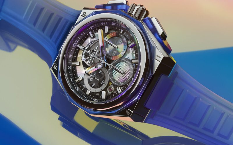 Pantoneâs Iridescent Art Highlights New Zenith Defy Extreme
