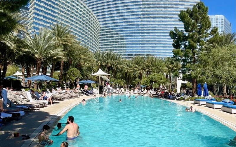 ARIA Resort & Casino Swim, Spa and Silver Oak Wine Dinner