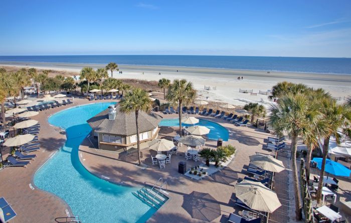 This Hilton Head Oceanfront Oasis Sits Directly On The Beach