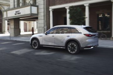 Driving the New Mazda CX-90 Plug-in Electric Hybrid in its Most Premium Trim
