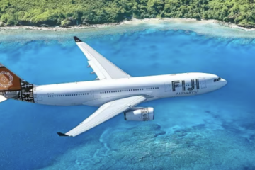 Unwinding in Fiji Airways Business Class