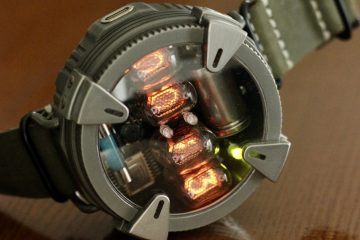Titantimepiece Dosimeter Nixie Watch