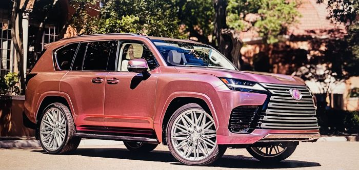 Lights, Mirror, Action: Lexus Unveils The Ultimate Glam LX