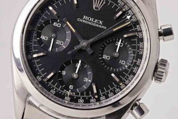 Bobâs Watches Unearths a Black-Dial Rolex Pre-Daytona That Bridges Generations